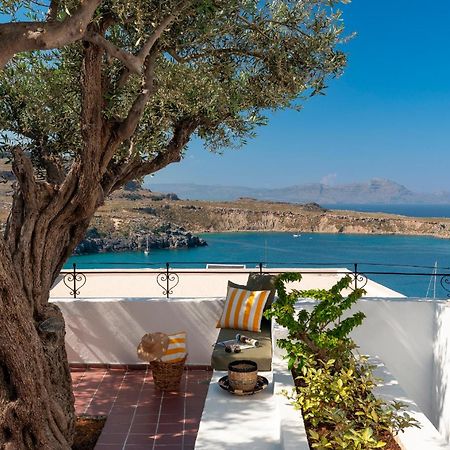 Maris Lindos Suites & Apartments エクステリア 写真