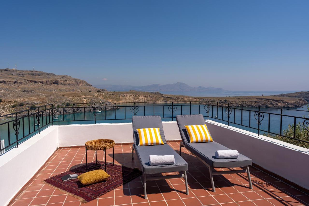Maris Lindos Suites & Apartments エクステリア 写真