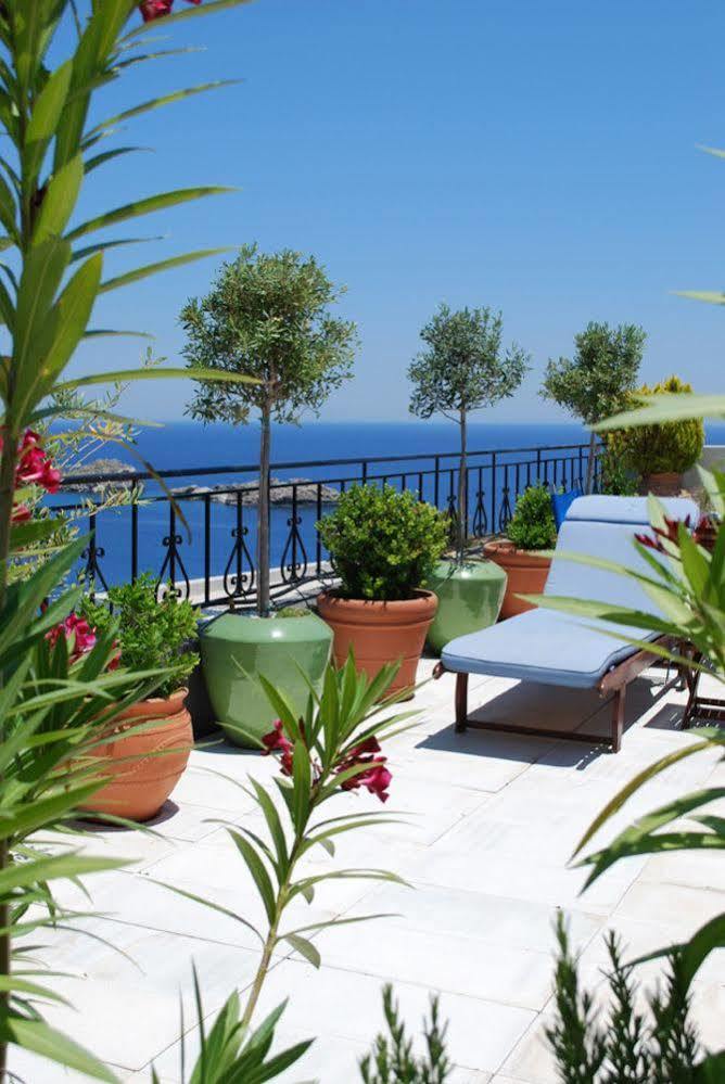 Maris Lindos Suites & Apartments エクステリア 写真